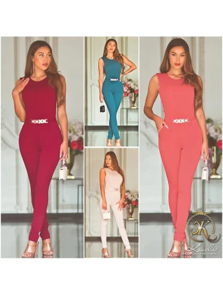 Sexy kombinéza se zlatou sponou - Koucla