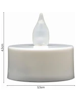 SADA 2 ČAJOVÝCH SVÍČEK