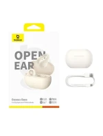Sluchátka Baseus Bass 15 Clip Open-Ear Air (bílá)