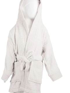 The One Towelling Kids Bathrobe Dětský župan 48.1013 white