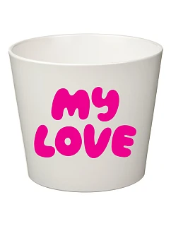 MY LOVE - malý květináč 