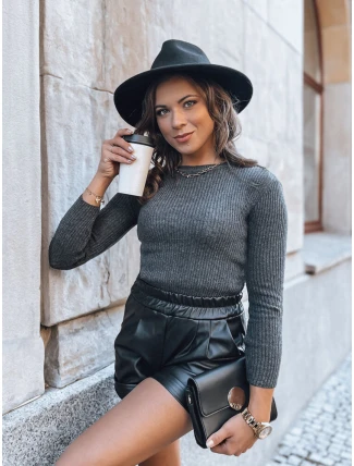 AURINA dámský svetr tmavě šedý FashionStreet MY1394