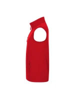 Pánská softshellová vesta Trail (červená)