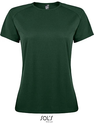 SOL'S Sporty Women Dámské raglánové sportovní tričko 25.1159 forest green SOL'S Sporty Women Dámské raglánové sportovní tričko 25.1159 forest green