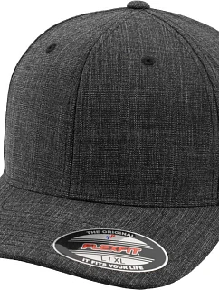 Flexfit 6277FM 6 panelová melírovaná kšiltovka 55.77FM black