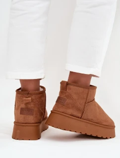 Dámské sněhule na platformě Camel Celyra