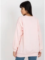 Mikina EM BL 724.10X světle růžová Mikina EM BL 724.10X světle růžová
