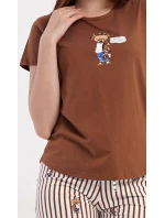 Dámské pyžamo šortky Bear Dámské pyžamo šortky Bear