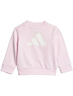 Dětské tepláky Adidas Essentials růžové JC9645