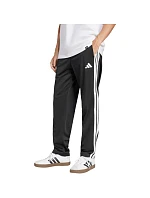 Pánské kalhoty adidas 3-Stripes Tricot Regular-Fit Open Hem černé JI8802