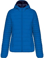 Kariban K 6111 Lehká dámská prošívaná bunda s kapucí 20.6111 light royal blue Kariban K 6111 Lehká dámská prošívaná bunda s kapucí 20.6111 light royal blue