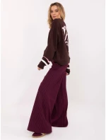 Mikina MJ BL H2496.27 tmavě hnědá Mikina MJ BL H2496.27 tmavě hnědá