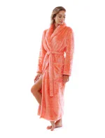 Dámský župan LIlly extra 2120 lososová - Vestis Dámský župan LIlly extra 2120 lososová - Vestis