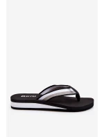 Dámské žabky na platformě Big Star LL274781 Černá