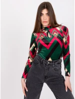 Halenka DHJ BZ 6291 2.32P tmavě zelená Halenka DHJ BZ 6291 2.32P tmavě zelená