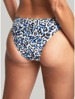 Dámský spodní díl plavek Serengeti Brazilian SW1657 Modro-bílo-černá - Panache Dámský spodní díl plavek Serengeti Brazilian SW1657 Modro-bílo-černá - Panache