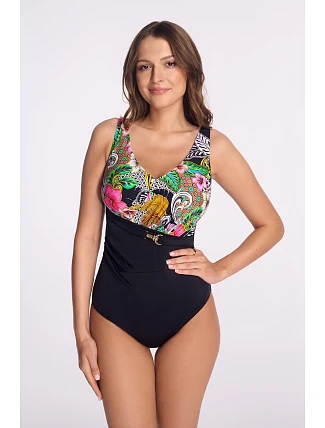 Vyztužené plavky Ava SKJ 67 Maxi Royal Wild