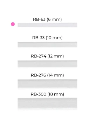 Látková ramínka Julimex RB 63 Látková ramínka Julimex RB 63