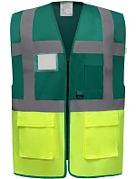 Yoko HVW 801 Hi-Vis multifunkční vesta 79.W801 paramedic green/hi vis yellow Yoko HVW 801 Hi-Vis multifunkční vesta 79.W801 paramedic green/hi vis yellow