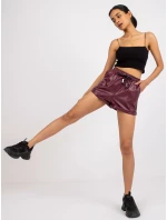 Šortky CHA SN 1230.20 bordó