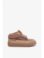 Zateplené Dámské Tenisky Big Star Béžové