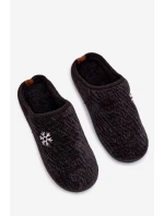 Pánské domácí pantofle Darline – černé