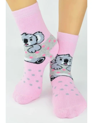 FROTÉ PONOŽKY SE VZOREM ABS DÍVKY SF006 FROTÉ PONOŽKY SE VZOREM ABS DÍVKY SF006