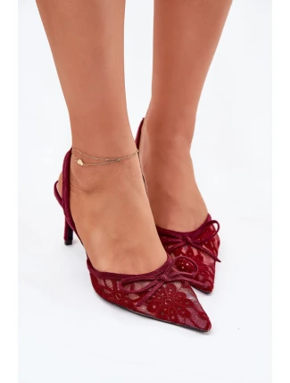 Lodičky na jehlovém podpatku model 213881 Step in style Lodičky na jehlovém podpatku model 213881 Step in style