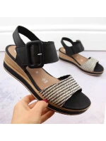 Remonte W RKR646 kožené sandály na platformě Remonte W RKR646 kožené sandály na platformě