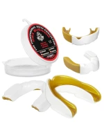 Gelový chránič zubů + krabička - bílá a zlatá | GelTech