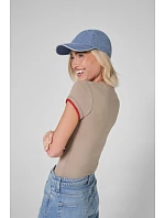 Beechfield B 105 6 Panelová denim kšiltovka 53.0105 acid grey Beechfield B 105 6 Panelová denim kšiltovka 53.0105 acid grey