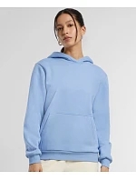 Build your Brand BY 289 Dámská oversize mikina s kapucí "Fluffy" 56.0289 heather grey