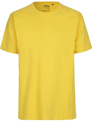 Neutral O 60001 Pánské tričko z těžké bio bavlny 77.6001 yellow Neutral O 60001 Pánské tričko z těžké bio bavlny 77.6001 yellow