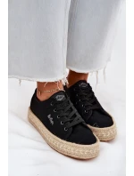 Dámské Tenisky S Pletením Lee Cooper LCW-25-44-3216 Černé
