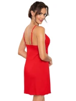 Dámská noční košilka Gabi red - Donna