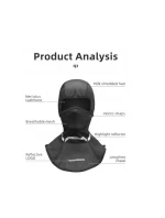 Kukla/maska Rockbros YPP024 černá