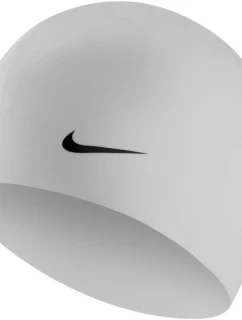 Nike Os Solid W M 93060-100 bílá plavecká čepice