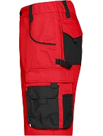 Daiber JN 835 (62) Pracovní kraťasy - Strong 02.835X red/black Daiber JN 835 (62) Pracovní kraťasy - Strong 02.835X red/black