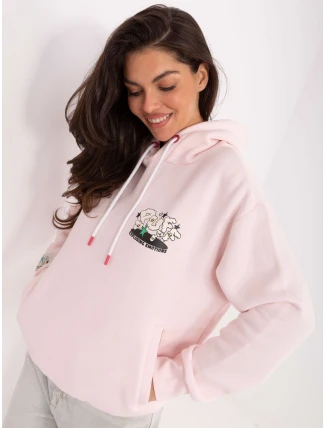 Halenka D10600BI02420R světle růžová Halenka D10600BI02420R světle růžová