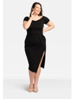 Dámské šaty SA566 černá - Karko Dámské šaty SA566 černá - Karko