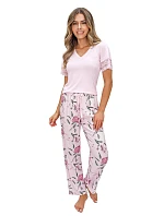 Pyžamo Donna Gabriela Long kr/r S-2XL