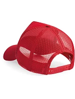 Beechfield B 640 5 panelová Trucker kšiltovka 53.0640 classic red/classic red