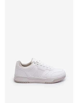 Bílé pánské tenisky z ekokože Radikalle