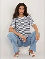 IT tričko TS 20881.85 tmavě modrá a bílá