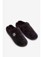 Pánské domácí pantofle Darline – černé