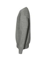 Crew mikina dětská tmavě šedý melír