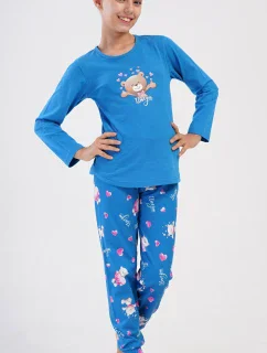 Dětské pyžamo dlouhé Méďa I love you