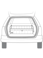 Organizér na 4 přihrádky 110X30X30cm BLACK + DECKER