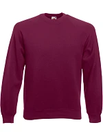 Fruit of the Loom Classic Raglan Sweat Raglánová mikina 16.2216 burgundy Fruit of the Loom Classic Raglan Sweat Raglánová mikina 16.2216 burgundy