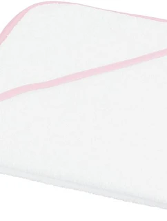 Kariban K 124 Dětská osuška 20.K124 white/pink